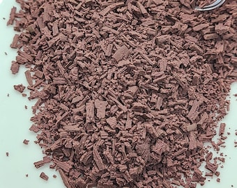 Fake Chocolate Crumb, Craft Supplies, NON EDIBLE Faux Candy Crumble for Decoden Creations non edible
