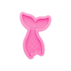 Shiny Mermaid Tail Silicone Mold, Resin Mold, Mermail Scales,Craft supplies,Resin Craft,Resin Mold