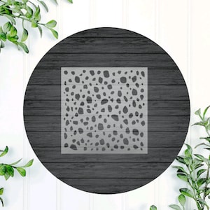 Spotted Delight Dalmatiner-Punktmuster, Dalmatiner-Dots Ein Spot-On-Schablonenmuster, Dalmatiner-Dot-Muster