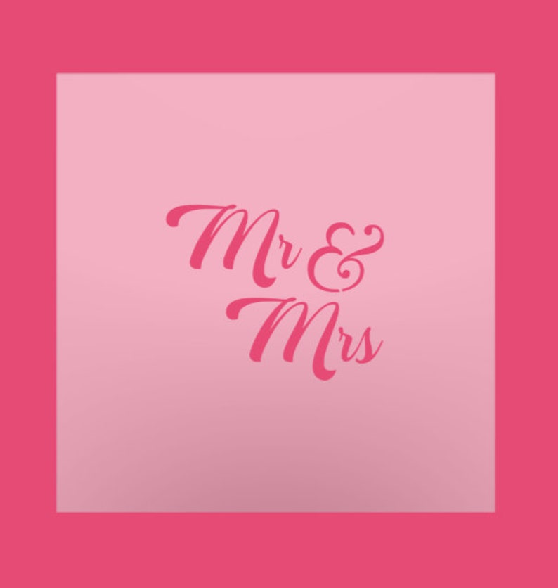 Mr And Mrs Stencil Wedding Stencil Cookie Stencil DIY Etsy mr-and-mrs-stencil-wedding-stencil-cookie-stencil-diy-etsy
