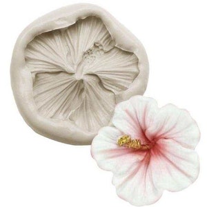 Mini Hibiscus Mold, Shoes Mold, Fondant, Chocolate, Baking Supplies, Craft Supplies, NON EDIBLE