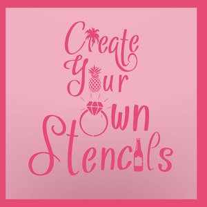 Customize Your DIY Projects with a Reusable Stencil - Create Your Own Unique Designs!