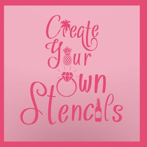 DIY Stencils: Create Your Own Custom Stencils for Any Project| Laser Cut Stencils