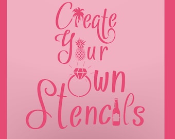 Customize Your DIY Projects with a Reusable Stencil - Create Your Own Unique Designs!