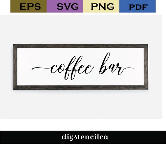 Download Coffee sign svg coffee bar svg wood sign Cutting | Etsy