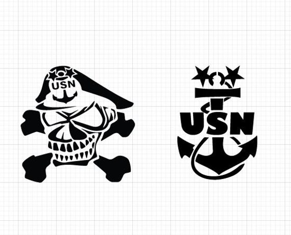 US Navy Logo Stencil US Navy Emblem Stencil Navy Stencil | Etsy