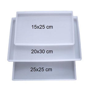 LET'S RESIN Silicone Resin Tray Molds, Epoxy Resin Molds for Rectangle  Cutting Board, Large Silicone Molds for Resin Serving Tray, Resin Casting,  Resin Art… - Yahoo Shopping