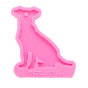 RESINMOLD Jack Russell Keychain Mold, Jack Russell Dog Shape Silicone Mold, Jack Russell Dog Mold, Jack Russell Dog Resin Mold, Jack Russell