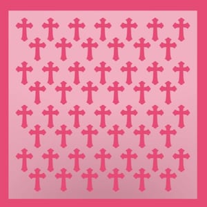 Crosses Pattern - Cross Cookie Stencil - Crosses Pattern Stencil - Cookie Stencils - Airbrush Stencil - Reusable Stencil - Love stencil