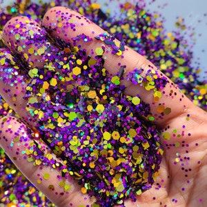 Halloween Chunky Glitter Mix, Bat Mix Glitter, Glitter For Face,Body, Hair, Nail Art, Loose Glitter For Resin, Craft Supplies