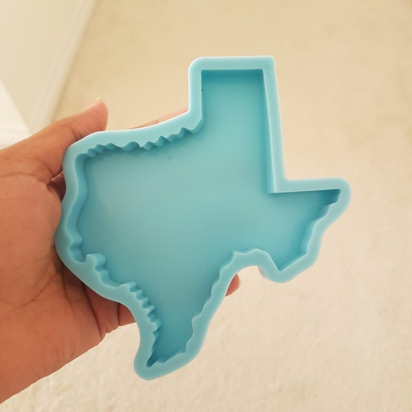 Texas State Silicone Coaster Mold