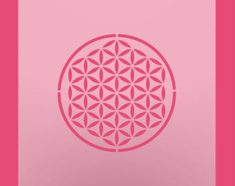 Flower of Life Stencil - DIY Stencil  - Cookie Stencil - Flower of life Stencils - Craft Stencils- Reusable