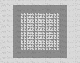 Duck Sprinkle Stencil - 0.25 inches - Rubber Duck Sprinkles - Perfect for Cakes, Cookies, DIY Crafts, Baking, & Decorating Tool