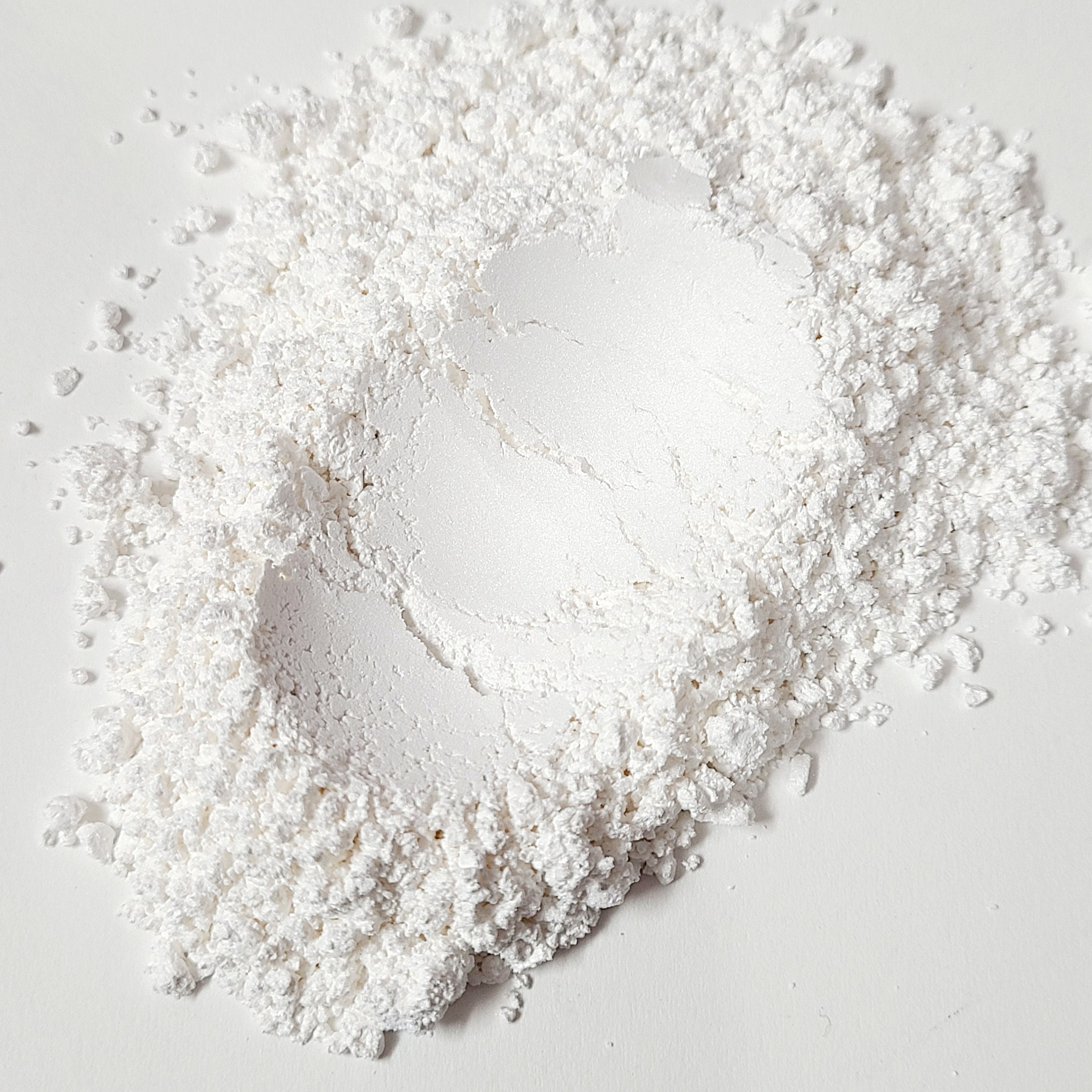 Pearl White Cosmetic Grade Pearlescent Mica Powder for Nail Art