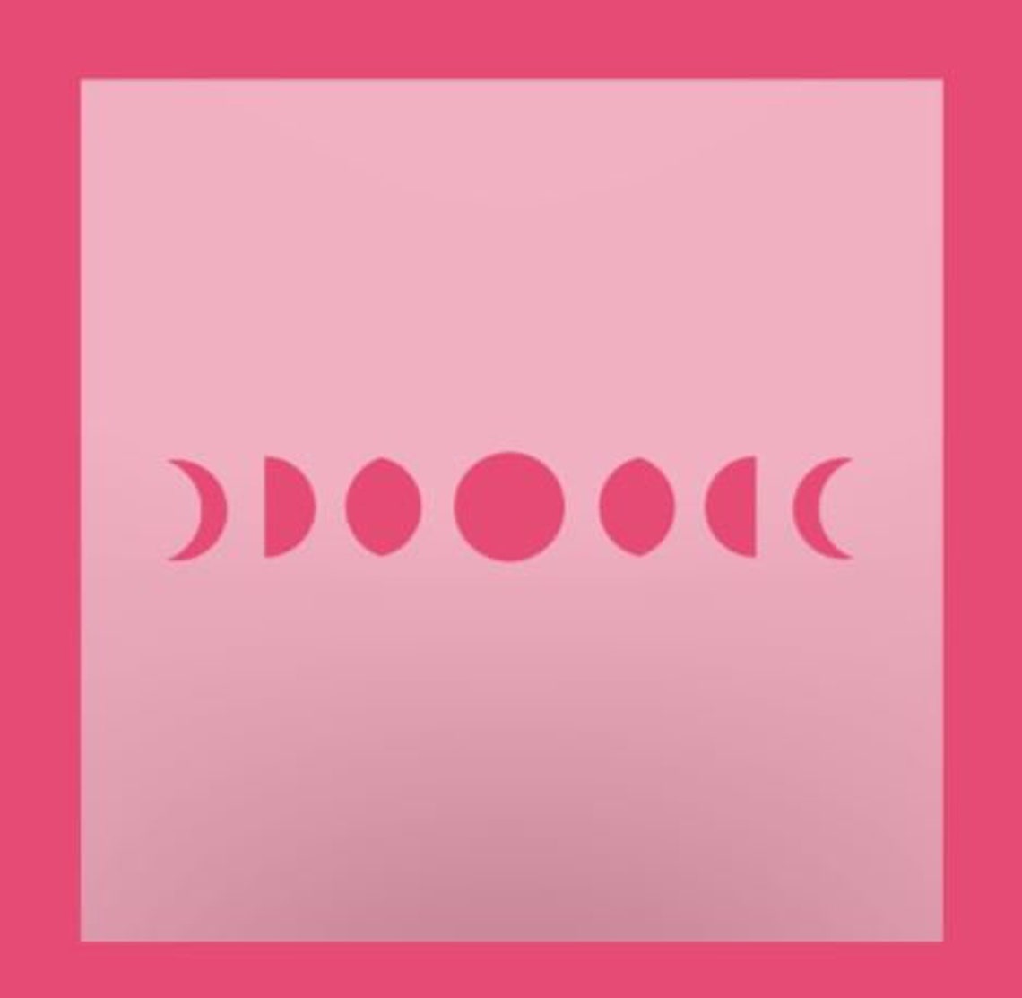 Moon Phases Stencil Moon Stencil Stencil DIY Stencil - Etsy Canada