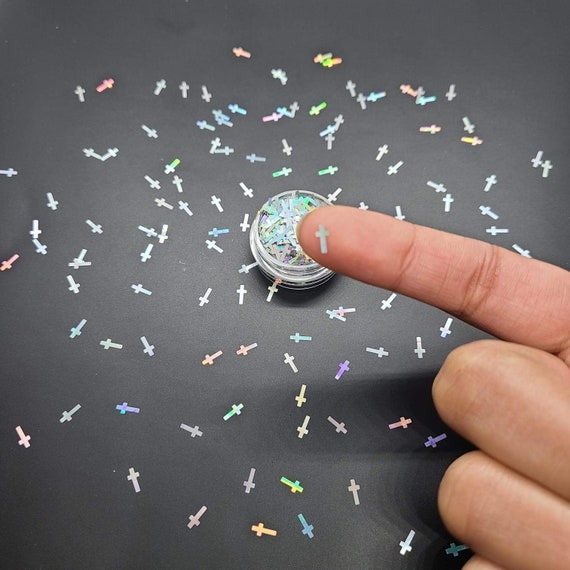 Cross Glitter, Resin Glitter, Tumbler,craft Glitter, Cross