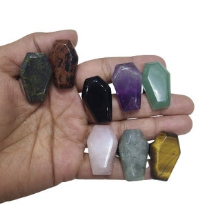 Coffin Vent Clips, Gemstone Coffin Vent Clip, Crystal Coffin Car Charms, Car Accessories, Car Decor, Handmade car decor