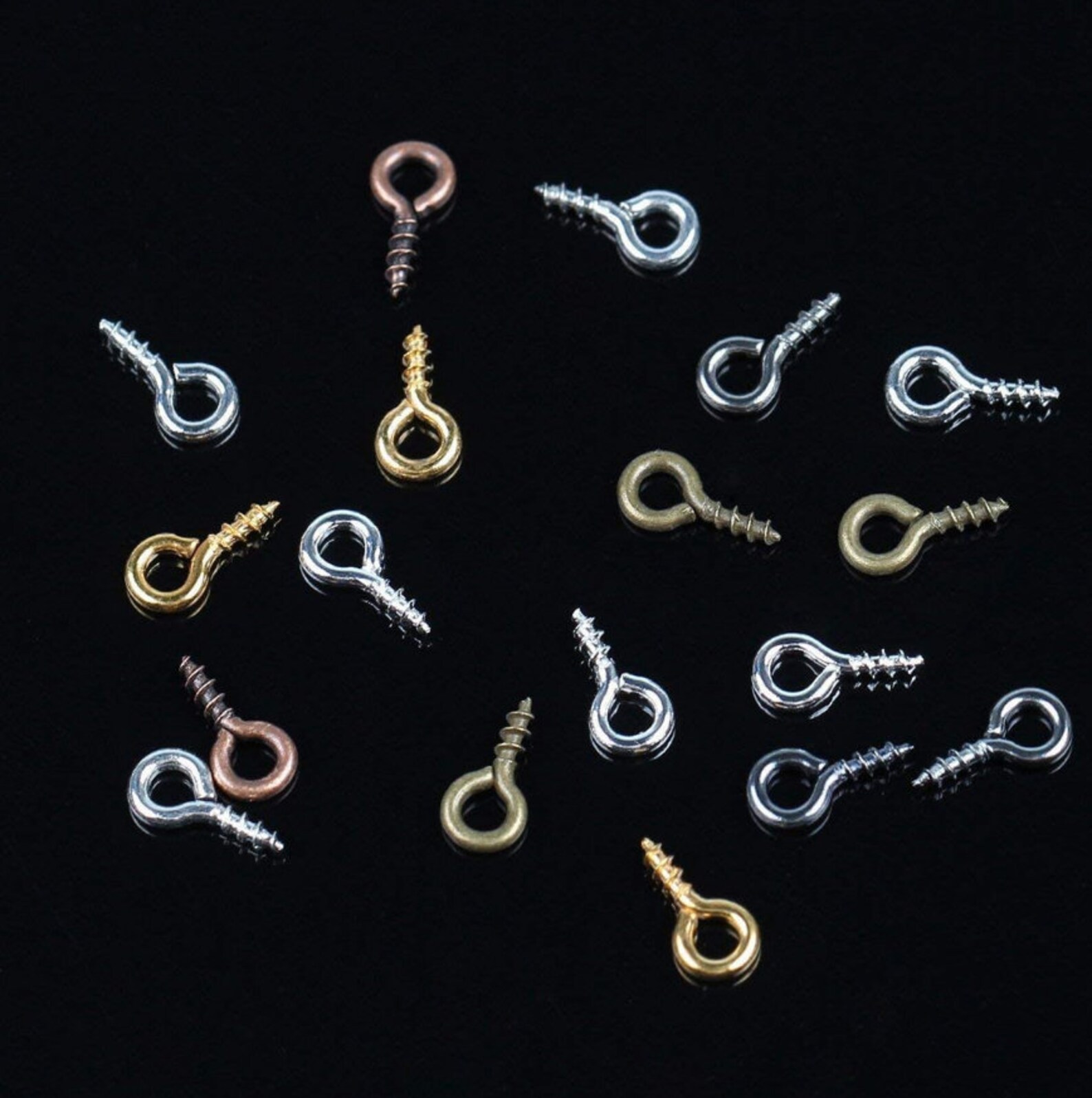600 Screw Eye Pins for Bails for Jewelry Making Etsy