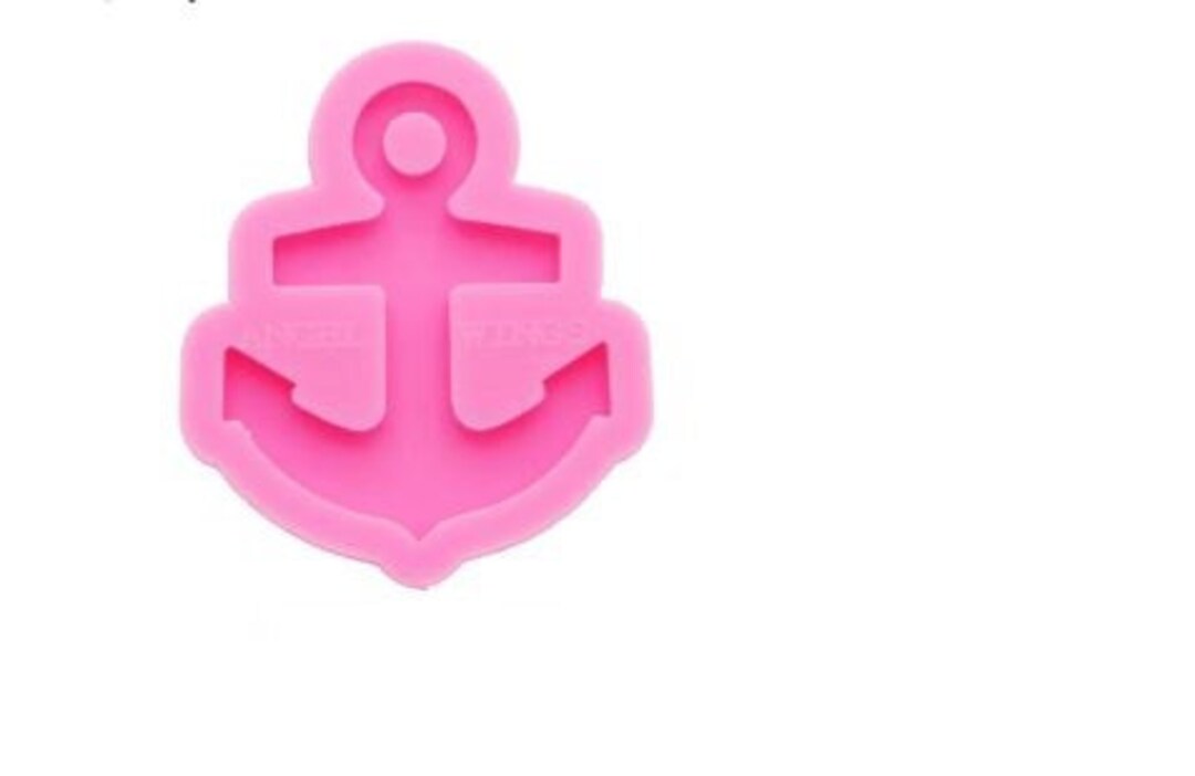 Shiny Anchor Keychain Mold Anchor Silicone Mold Epoxy Resin Mold