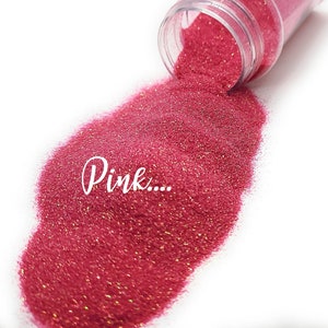 Pink Iridescent Fine Glitter
