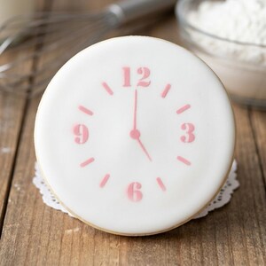 Clock Stencil for DIY Crafts - Premium Mylar Template for Holiday Decor and Custom Clock Faces - Reusable Dial Pattern for Art Projects 画像 4