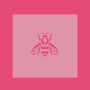 Bee Stencil for DIY Crafts - Create Bee-autiful Art with Ease - Honeybee Stencil
