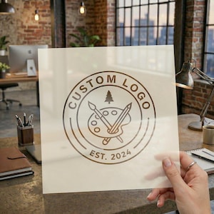 DIY Schablonen|Benutzerdefiniertes Logo Schablone | Laser geschnittene Schablonen