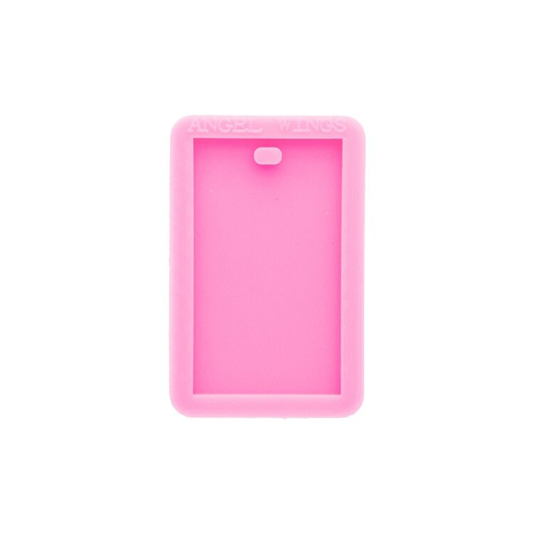 Shiny Rectangle Keychain Mold,Craft supplies,Resin Craft
