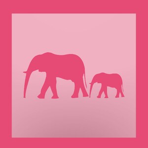 Elephant Stencil - DIY Stencil  - Cookie Stencil - Decorative stencils -Stencils for Sale - Craft Stencils- Reusable