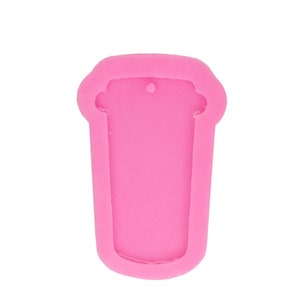 Cup Shiny Silicone Mold - Key chain Pendant Decoration Mold - Jewelry Making glitter epoxy - Silicone mold - Coffee Cup Mold,Resin Mold