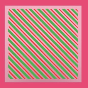 Candy Cane Stripes - Candy Cane Stripes Cookie Stencil - 2 Piece Stencil - Peppermint Stripe Stencil - DIY Stencil - Reusable Stencil