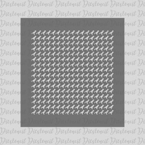 Dinosaur Sprinkle Stencil - Dino Stencil - 0.25 inches - Perfect for Cakes, Cookies, and Crafts, Reusable and Food Safe