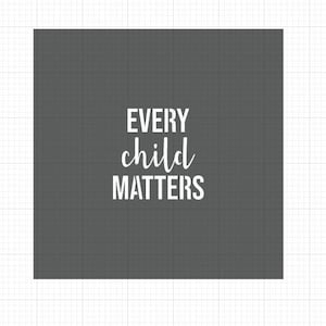 Reusable Every Child Matters Cookie Stencil - Prioritize Children's Welfare