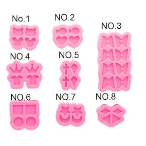 Stud Earring Silicone Mold