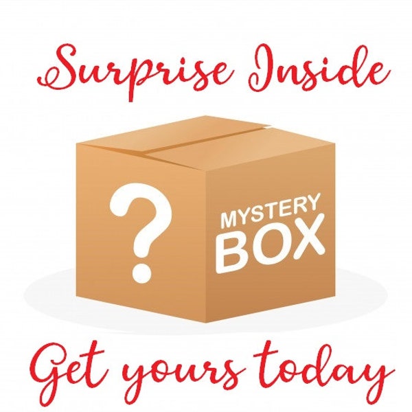 Mystery Box Assortiment de moules en silicone aléatoires pour résine, toutes tailles, bricolage, projets pour enfants, moule en résine