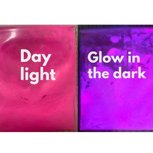 glow in the dark pigment powder for resin
