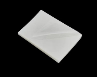 Resin Shaker Film, Clear Plastic 5 pcs - 13*9cm Each - Craft Supplies - Resin Shaker Film for Shaker Molds