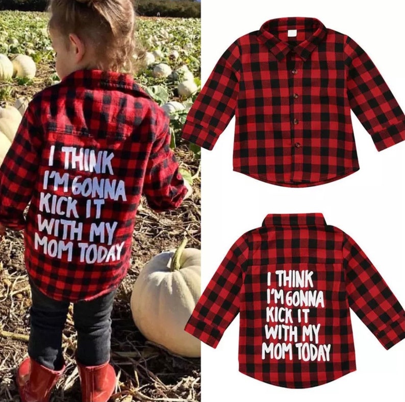 Unisex Toddler Plaid Shirt Unisex Toddler Plaid Shirt
