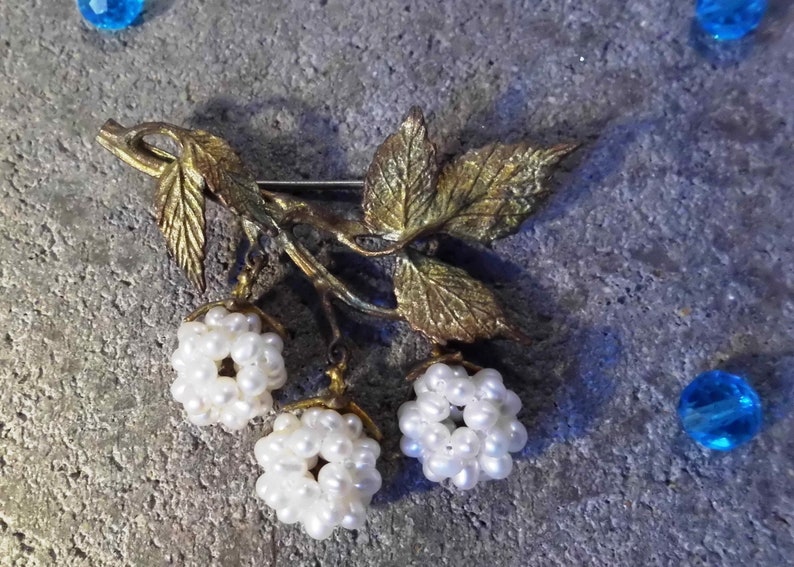 whether Mother/'s day or Her Birthday Antique Floral Brooch Pin Solid Metal Great Weight This is Truly Something Mom would Love as a Gift