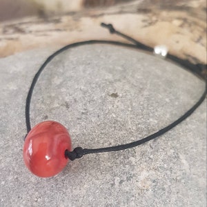 Glass bead friendship bracelet