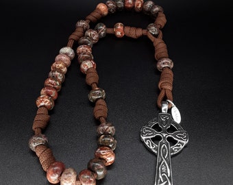 The Prayer Military 550 Anglican Paracord Rosary Made of High