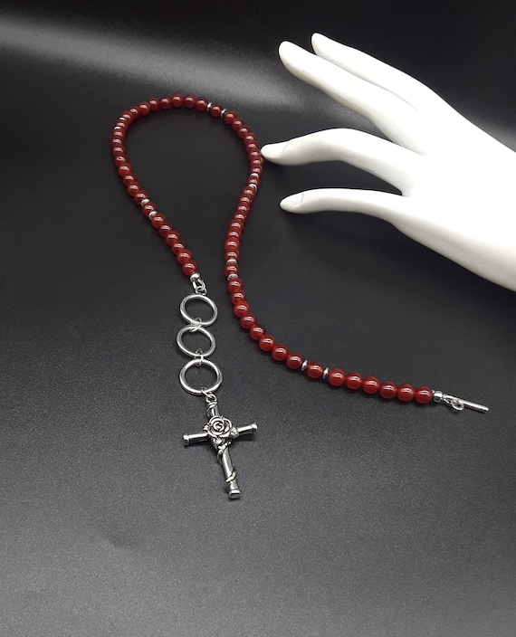 The Rosicrucian Cross Chain Rosary Made of High Quality