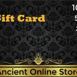 Gift Card sieraden cadeaubon - cadeau voor haar, last-minute cadeau, verrassingscadeau, sieraden cadeaubon, verjaardagscadeau, aangepast bedrag