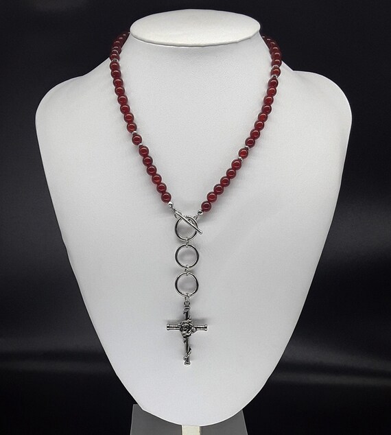 The Rosicrucian Cross Chain Rosary Made of High Quality