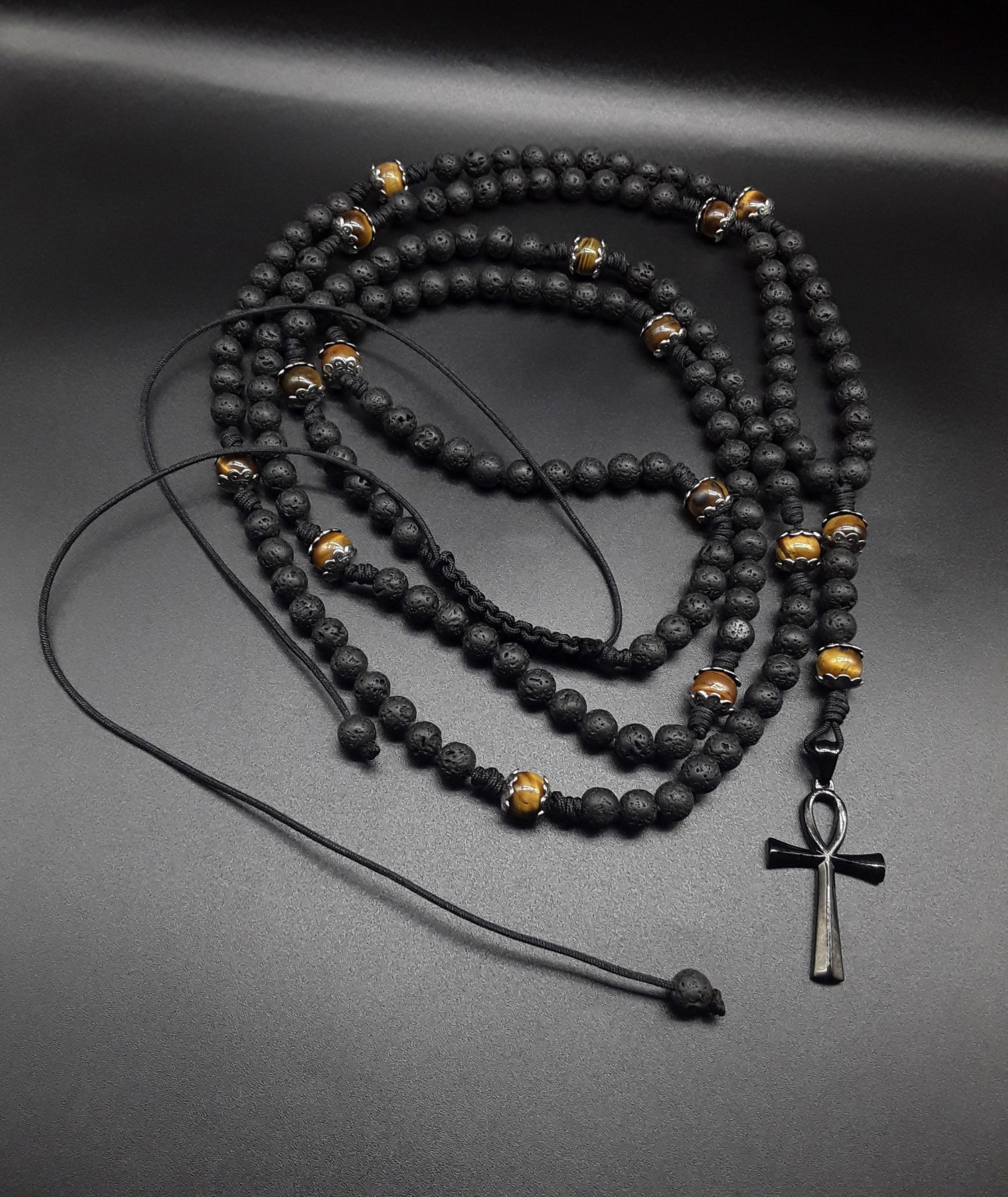 FAF Fake As Flowers Ankh Rosary グレー il_fullxfull.4537912824_a9m5.jpg