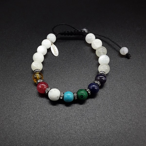 7 Chakra Bracelet - Etsy