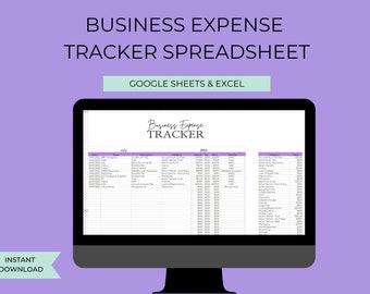 Tracker delle spese aziendali Excel, Foglio di lavoro Excel per il tracker delle spese aziendali, Tracker delle spese aziendali, Tracker delle spese mensili aziendali