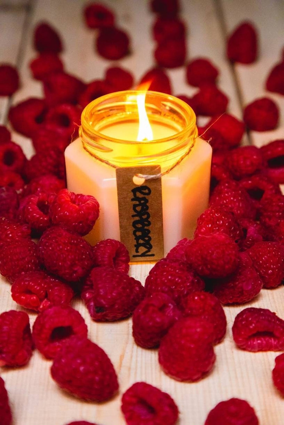 Small Handmade Soy Wax Candle 4 Oz Hexagon Jar Candle Clean Burning