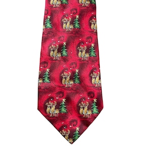 Vintage Jerry Garcia Christmas Necktie Dracula Claus Collection 32 Silk 1996 90s