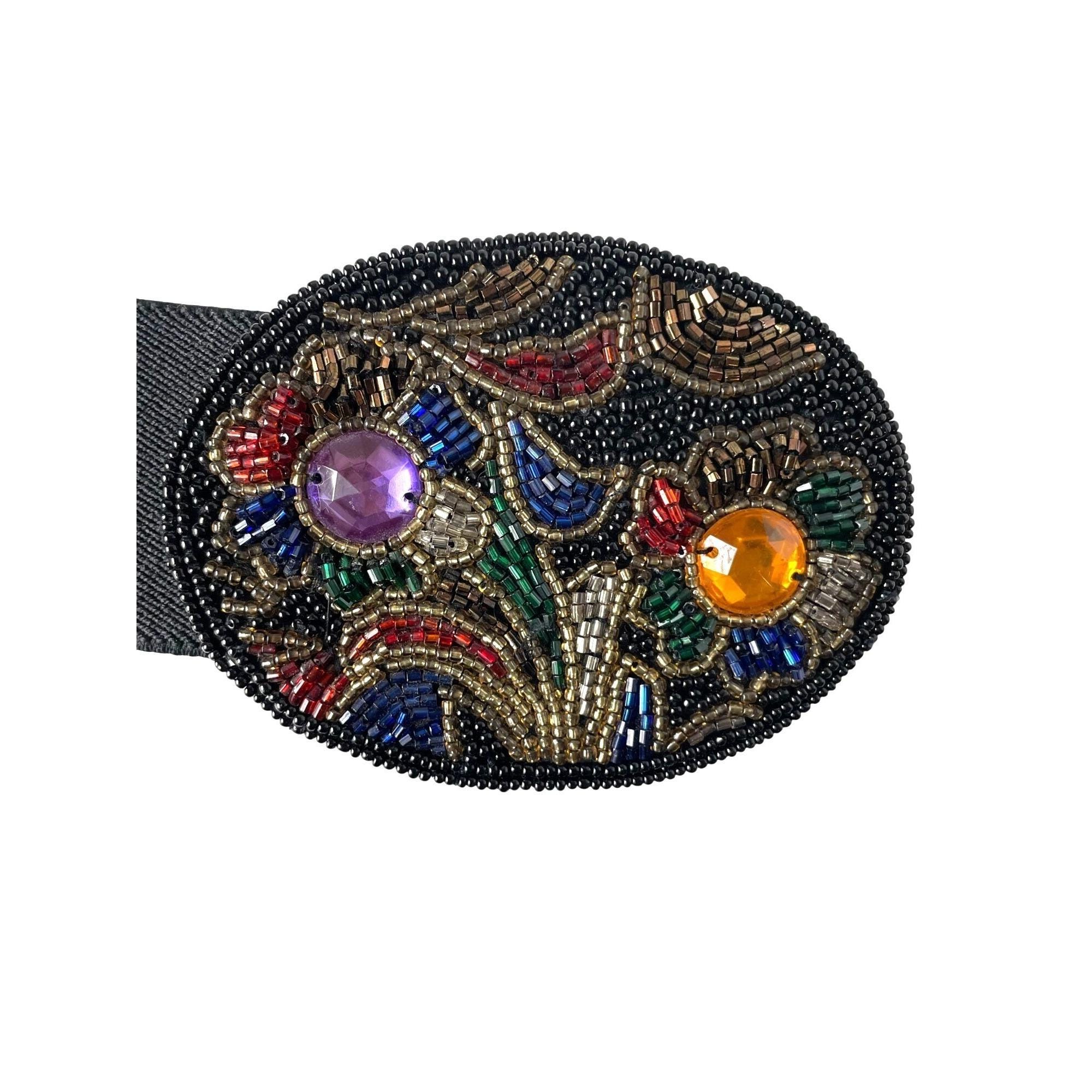 1980s Beaded Belt - Etsy display picture 1